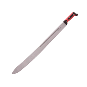 Machete Rula con Mango Color Rojo / Negro de 28" Super Confort. BELLOTA