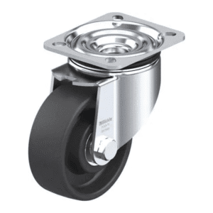 Rueda de 4" Giratoria Termoplástica Alta Temperatura de 100 X 38MM 250KG -25 a 250 Grados Celsius. BLICKLE