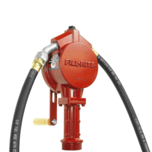 Bomba Barril Rotativa de 12.8 Onzas X Reversible con Manguera. FILL-RITE