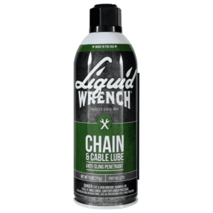 Lubricante para Cadena y Cable de 11 Onzas Liquid Wrench Aerosol. GUNK
