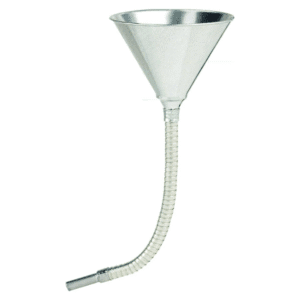 Embudo Metálico Flexible 5-3/4 Dia X 17-1/2 Largo. LUBRIMATIC PLEWS EDELMANN