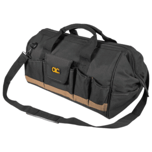 Bolsa de Herramienta de Lona de 18" 25 Bolsillos. CUSTOM LEATHER CRAFT