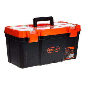 Caja de Herramientas Plástica de 19" Económica 19-1/2 X 10-1/2 X 9-1/2. TACTIX - Imagen 1
