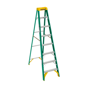 Escalera Tijera Fibra 8' Tipo II 225 Lbs. WERNER - Imagen 1