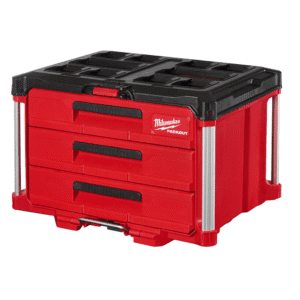 Caja Herramienta Plástico 3 Gavetas 22.2" X 16.3" X 14.3" IP65 Packout. MILWAUKEE