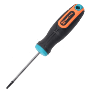Destornillador Torx T-10 X 3" Redondo con Mango Bimaterial. TACTIX - Imagen 1