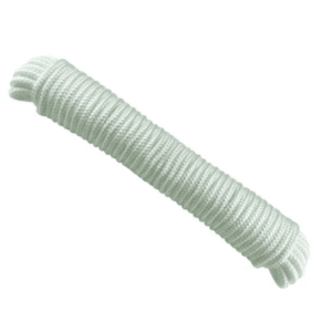 Soga Nylon Color Blanca 3/16 X 50' Trenzada. BARON MFG - Imagen 1