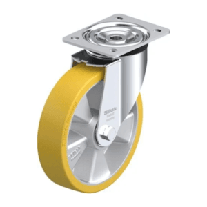 Rueda 8" Giratoria Poliuretano Núcleo de Aluminio 250 X 50MM 400KG Rodamiento Bola. BLICKLE - Imagen 1