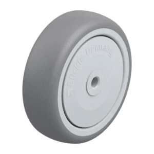 Rueda 4" Suelta Caucho Termoplástico 100 X 32 X 8MM 110KG Rodamiento Bola A.Hilo. BLICKLE - Imagen 1