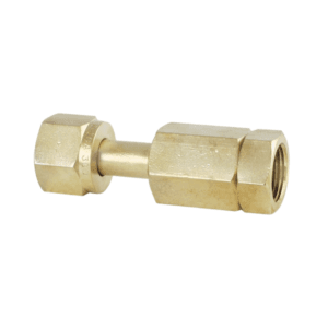 Adaptador Acetileno CGA300 a CGA510 para Butano. UNIWELD