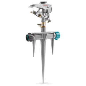 Aspersor Metal Impulso con Espiga Cobert 86' Diámetro. GILMOUR MFG - Imagen 1