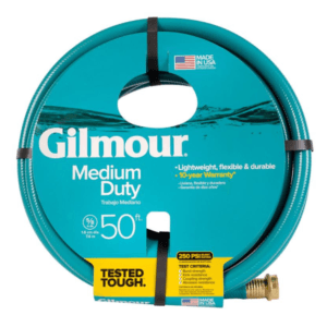 Manguera Jardín Color Azul 5/8 X 50' 4-Ply Medium Duty. GILMOUR MFG