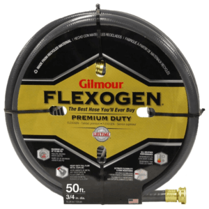 Manguera Flexogen Color Gris 3/4 X 50' 8-Ply Heavy Duty. GILMOUR MFG