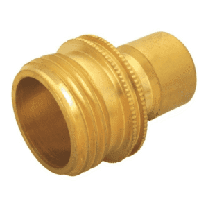 Acople Rapido Macho Bronce de 3/4 Hose Macho. LANDSCAPERS SELECT