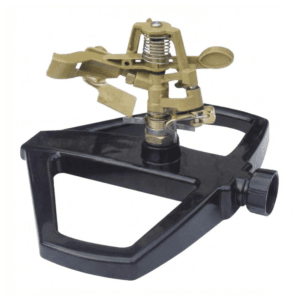 Aspersor Metal Impulso con Base Cobert 60' Diámetro. LANDSCAPERS SELECT