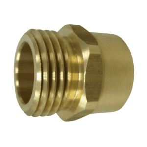 Adaptador para Manguera Jardin Bronce de 3/4 Hose M X 3/4NPTH. LANDSCAPERS SELECT