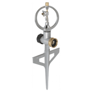 Aspersor Metal Impulso con Espiga Cobert 45' Diámetro. LANDSCAPERS SELECT