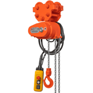 Malacate Eléctrico de 3.2 Toneladas 220V 3PH sin Cadena. AMENABAR