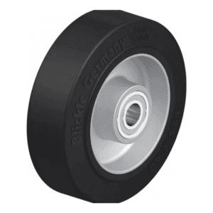 Rueda 5" Suelta Caucho Núcleo Aluminio 125 X 40 X 15MM 250 KG Rodamiento Bola. BLICKLE - Imagen 1