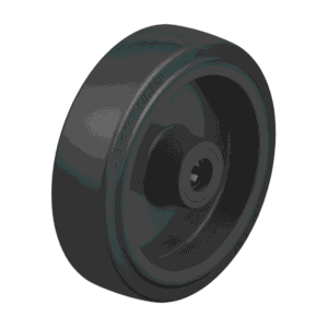 Rueda 5" Suelta Caucho Elástico 125 X 37 X 12MM 250 KG Rodamiento Aguja. BLICKLE - Imagen 1