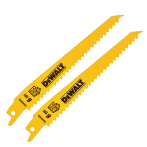 Hoja Sierra Sable Madera de 6" 6D Bimetálica. DEWALT