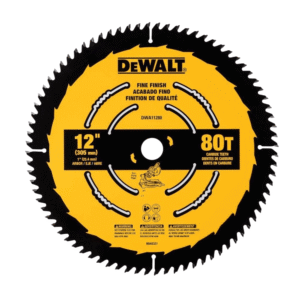 Hoja Sierra Circular Carburo Madera de 12" X 80D X 1"E. DEWALT