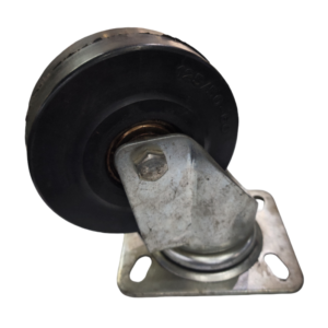 Rueda Caucho Aluminio Gira 5" 2" Elástica más P50 220K. LAG - Imagen 1