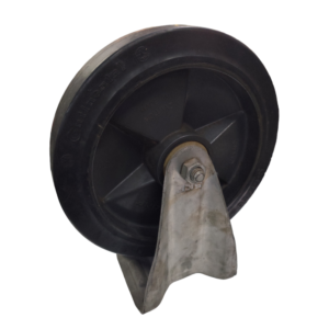 Rueda Caucho Pla Fija 10" 2" Delta más M20 200K. LAG - Imagen 1