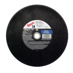 Disco Corte Metal 14" X 3/32 X 1" Tronzadora Reforzado. MILWAUKEE