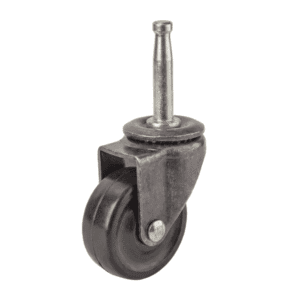Rueda Caucho Gira 1-5/8 Negra Espiga Capacidad 31 KG. MINTCRAFT - Imagen 1
