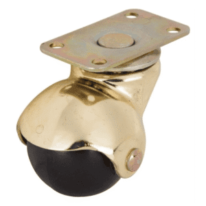 Rueda Bola Polip Gira 1-5/8 Negra Capacidad 36 KG. MINTCRAFT - Imagen 1