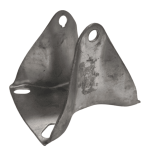 Base Fija para Rueda 4" Liviana Galvanizado. NOVEX - Imagen 1