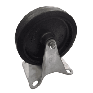 Rueda Caucho Hierro Fija 6" 1-1/2 200K. NOVEX - Imagen 1