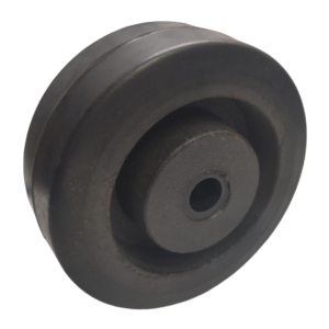 Rueda Caucho Hierro Gira 4" 1-1/2 150K. NOVEX - Imagen 1