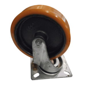 Rueda Poliuretano Hierro Giratoria 6" 1-1/2 300K. NOVEX - Imagen 1