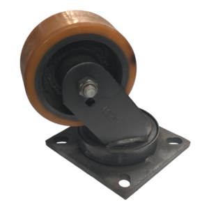 Rueda Poliuretano Hierro Giratoria 5" X 2" 600K. NOVEX - Imagen 1