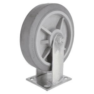 Rueda Caucho Termoplástico Fija 8" X 2" Capacidad 340 KG. PROSOURCE - Imagen 1
