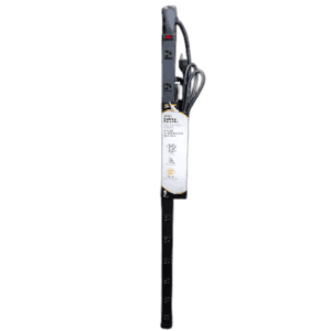 Regleta 12 Salidas Negra 48" de 15 Amperios 1875W 125V 6' Cable. POWERZONE - Imagen 1
