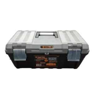 Caja Herramienta Plástica de 21" X 10-3/4 X 9-3/4 M/Aluminio. TACTIX