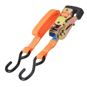 Correa Carga con Ratchet Gancho S 1" X 16' Capacidad 660 Lbs de 4 Piezas. TACTIX