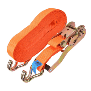 Correa Carga con Ratchet Gancho J 2" X 33' Capacidad 4,400/8,800 Lbs. TACTIX