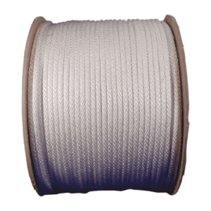 Soga Nylon Blanca 1/4 Trenzada (Rollo 1000'). WELLIGTON-LEHIGH - Imagen 1