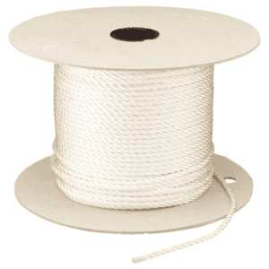 Soga Nylon Blanca 1/4 Entorchada (Rollo 600'). WELLIGTON-LEHIGH - Imagen 1