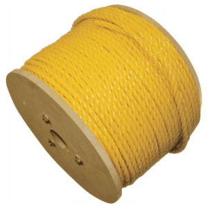 Soga Polipropileno Amarilla 5/16 Entorchada (Rollo 600'). WELLIGTON-LEHIGH