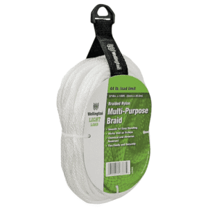 Soga Nylon Blanca 3/16 X 100' Trenzada. WELLIGTON-LEHIGH