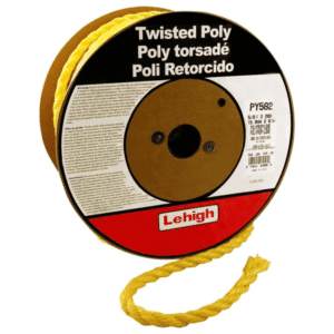 Soga Polipropileno Amarilla 5/8 Trenzada (Rollo 200'). WELLIGTON-LEHIGH - Imagen 1