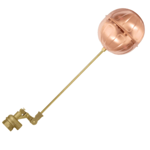 Válvula Flotador Completa 2" con Boya Cobre 150 PSI. HELBERT