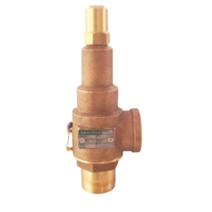 Válvula de Alivio Bronce 1" 100 PSI. HELBERT