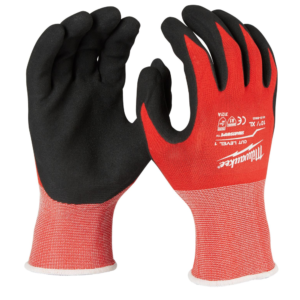 Guante Tela Nitrilo 10" Xlarge Nivel de Corte 1. MILWAUKEE