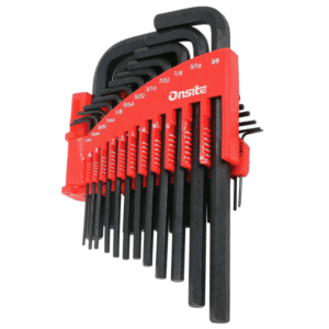 Llave L-Hexagonal Mixto 1/16>3/8 1.27>10MM con Juego de 25 Piezas. ONSITE - Imagen 1
